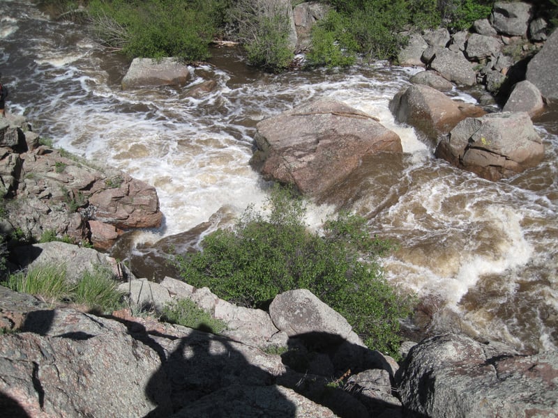 Falls at high water - it gets gnarly.