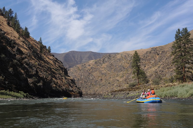 Floating Through Snowhole Canyon