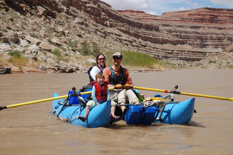 Rafting on the San Juan