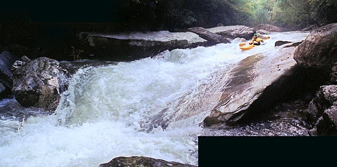 (RM) Island Rapid - from below