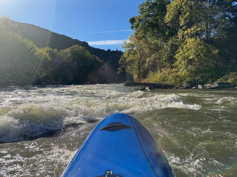 Smaller, in-between rapids