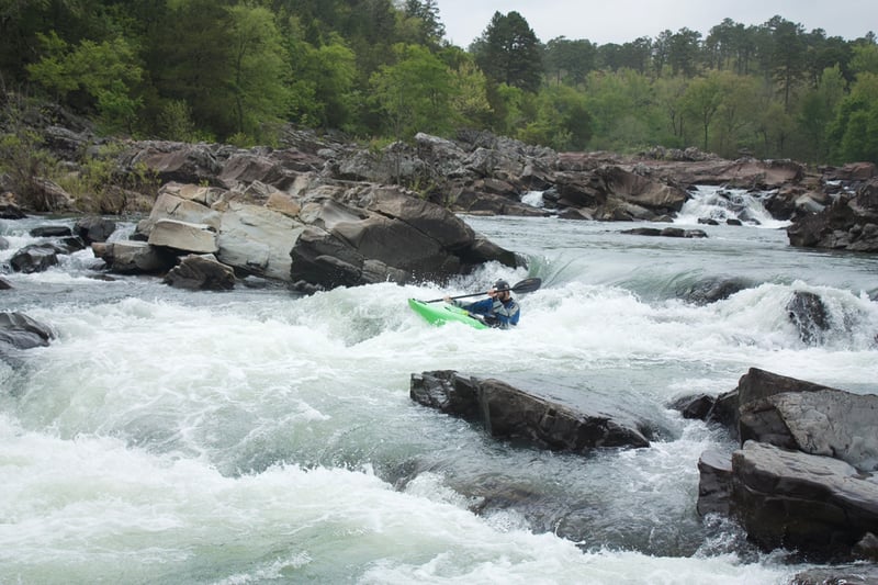 first time out to the cossatot! definitely plan to come back for some more!