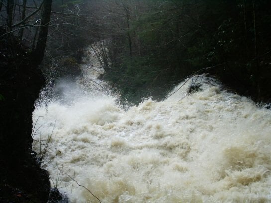 Top of the falls.
