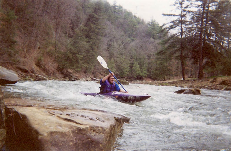 East Sandy rapid at Deep Hollow (KHCC)