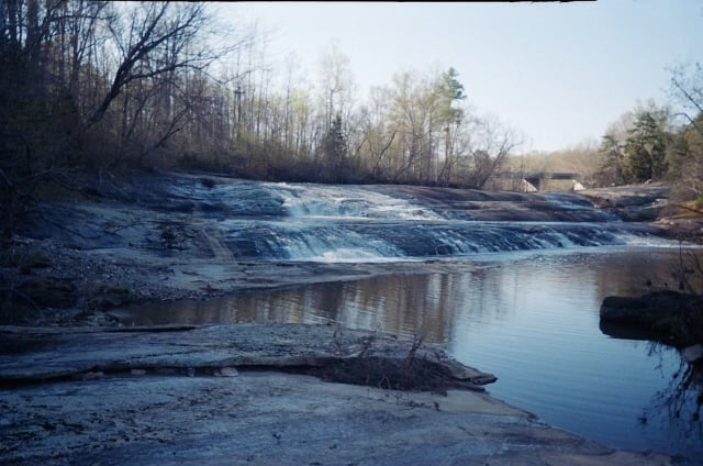 Nottoway Falls Low water