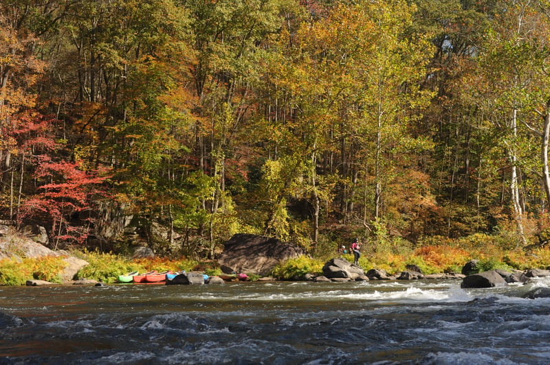 End of Portage at Dimple