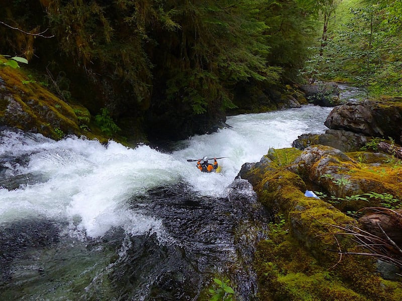  on Opal Creek (Opal Proper) @Beachie Creek to Jawbone Flat footbridge