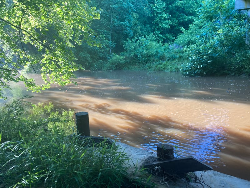 start bridge on Mays Chapel