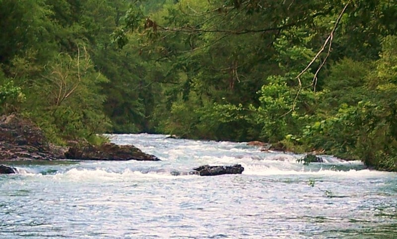 End of Winding Stairs Rapids