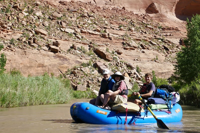  on San Rafael @01. Fuller Bottom to San Rafael Campground (Little Grand Canyon