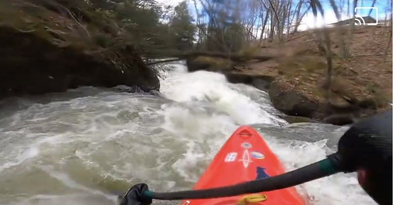 In between 3rd & 4th big drops