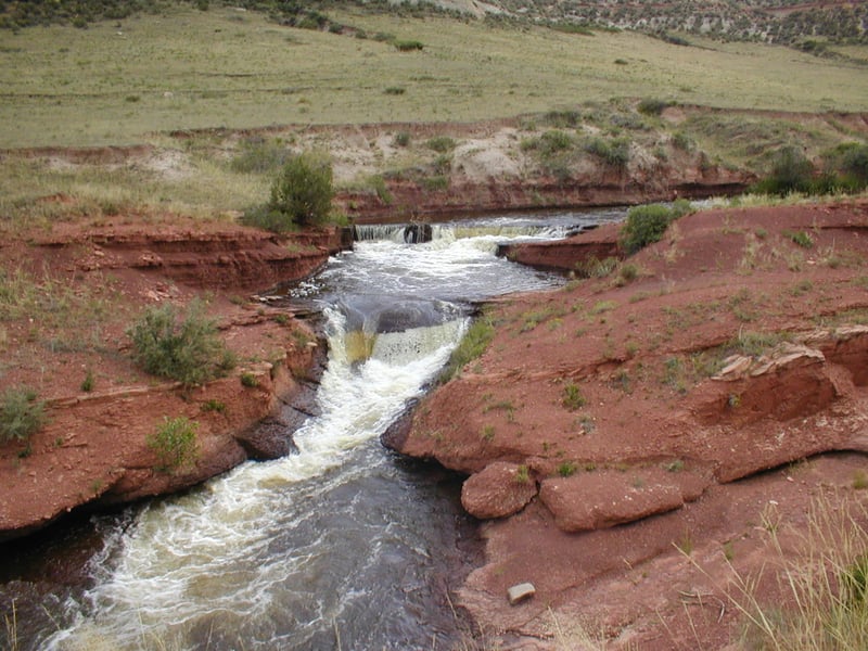 North Poudre Canal Falls