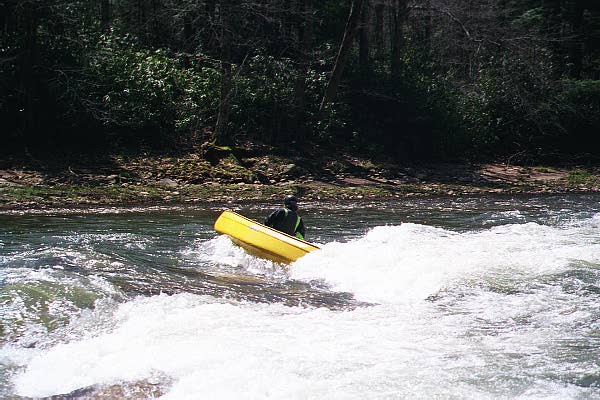 Surfing the Dry Fork of the Cheat River