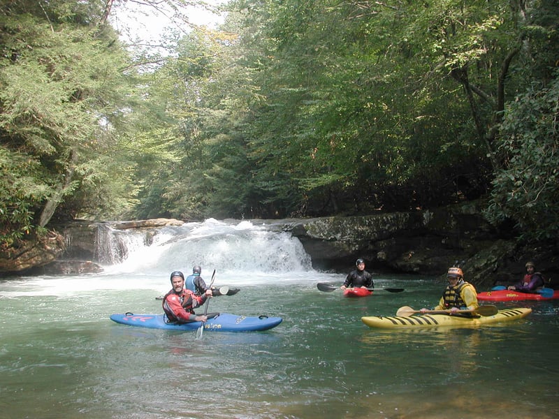 Ledges on the Back Fork