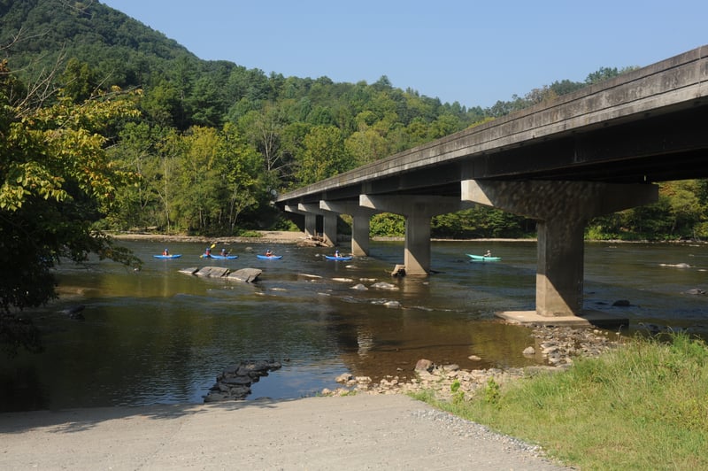 View of the Ramp at Bernard