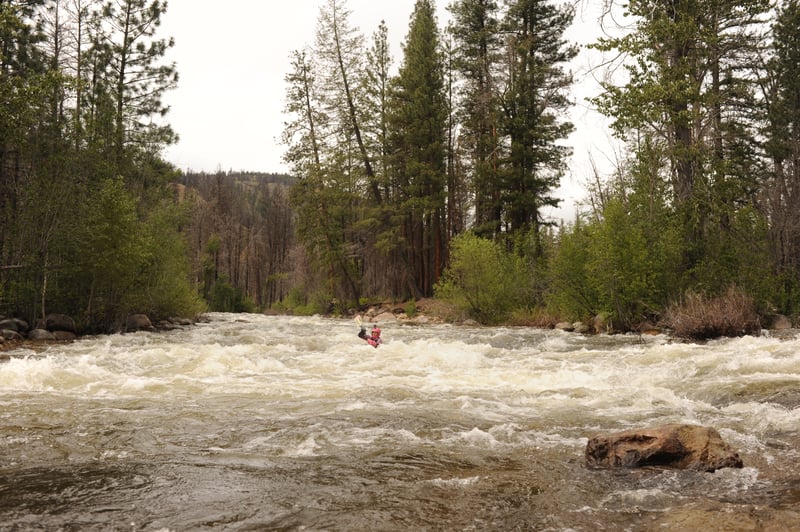 Last Section of Boulder Creek Rapid