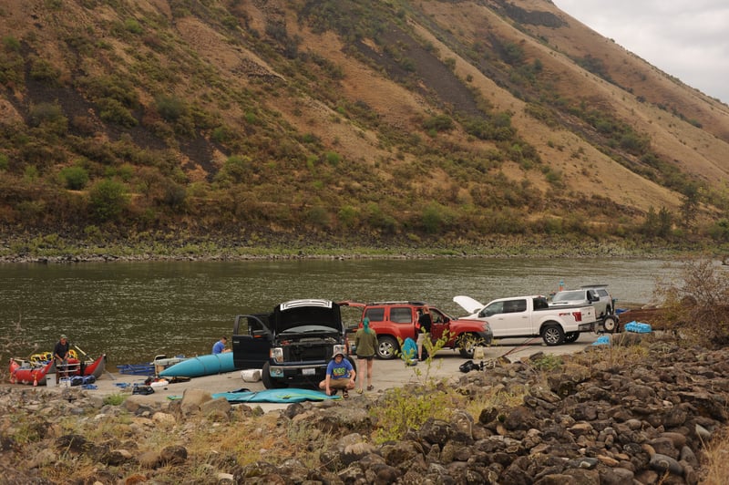 Boat Ramp and Staging Area