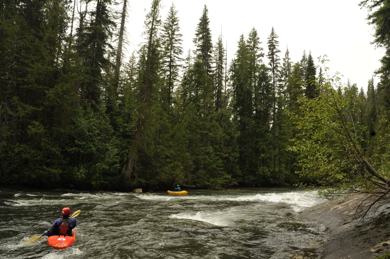 Paddling Through Surfer's Corner