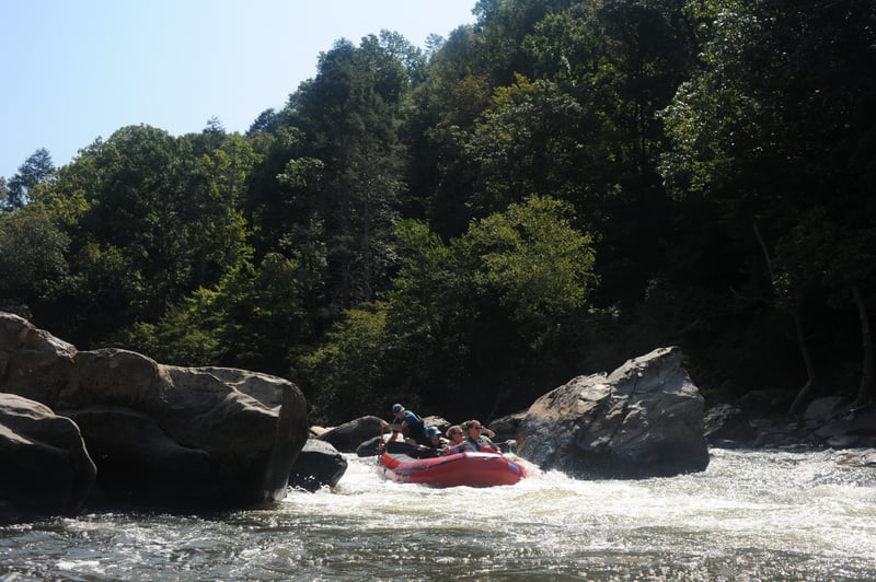 Rafting on the French Broad