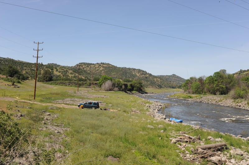 Temporary Access at Daggett Bridge