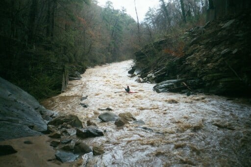 Bottom of Akers Mill