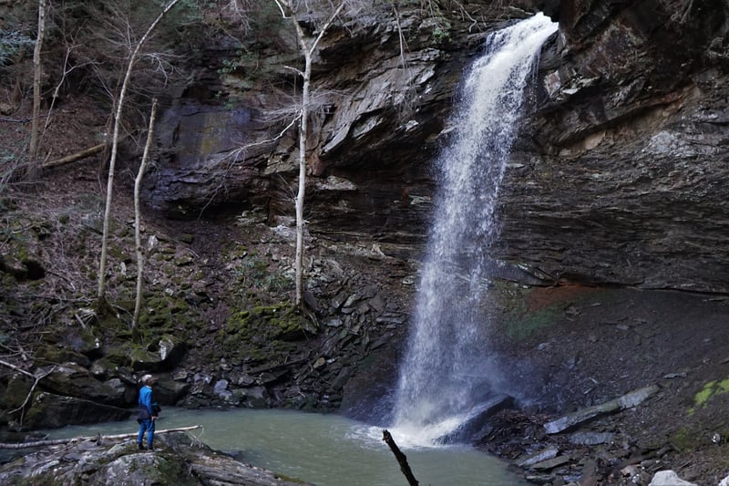 Exploring side canyons
