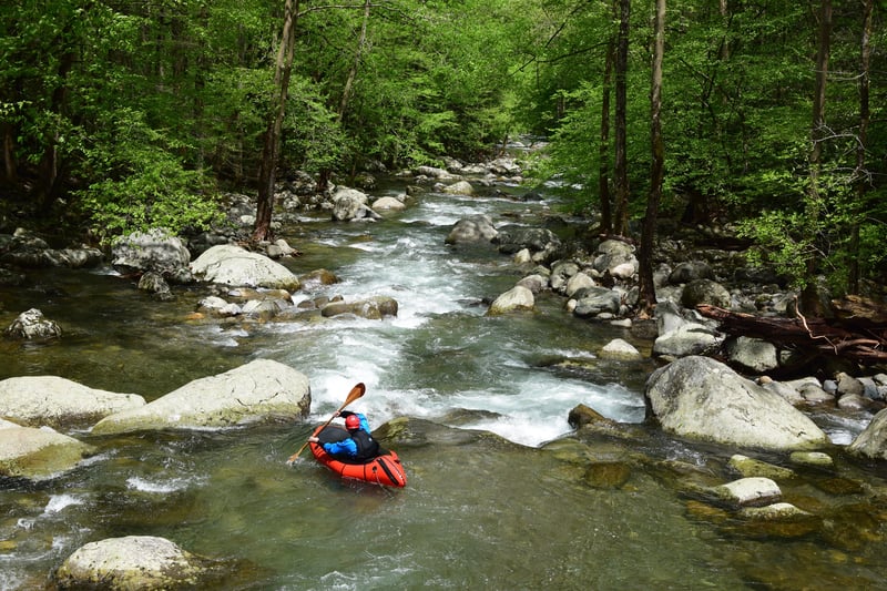  on Big Creek @1. Walnut Bottom to NPS Campground
