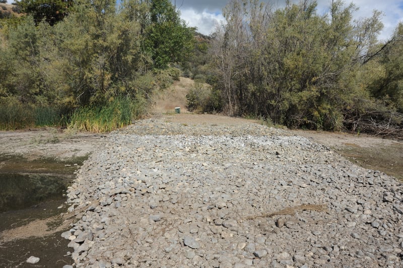 Ramp at the Fall Creek Recreation Site