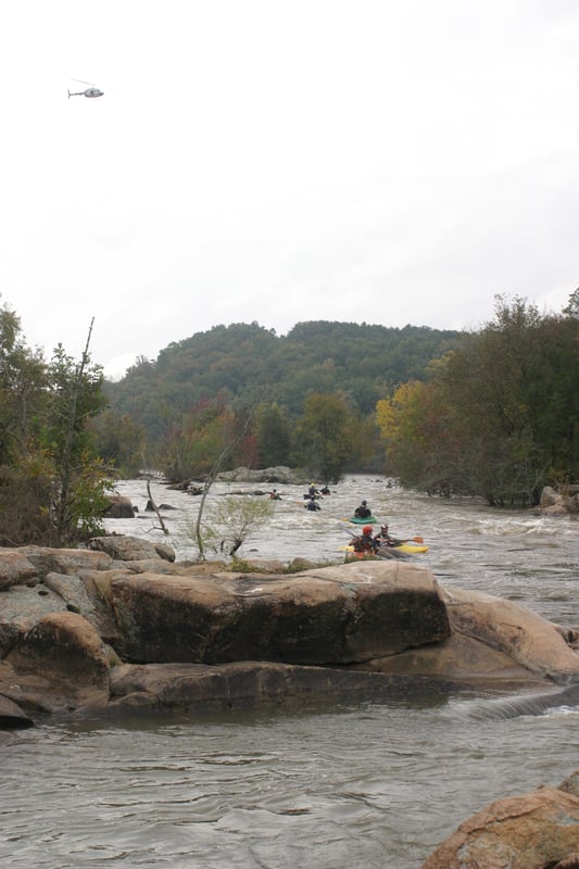 The Short Channel flows into the reservoir