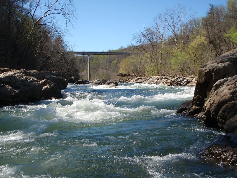 Roanoke River 600 cfs