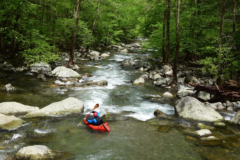  on Big Creek @2. NPS Campground to Confluence with Big Pigeon