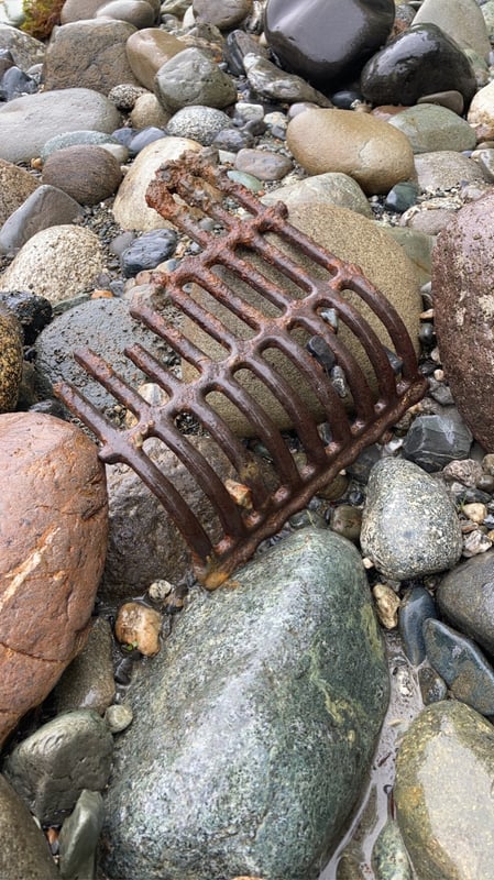 Old Storm Grate- Steelhead Dr