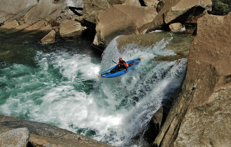 Fun ledge above Bunnell Gorge