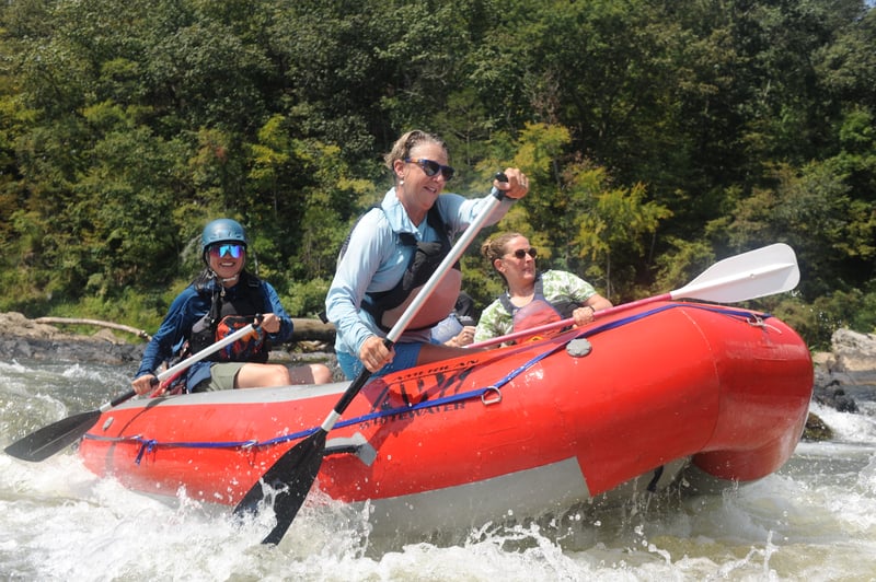 Rafting on the French Broad