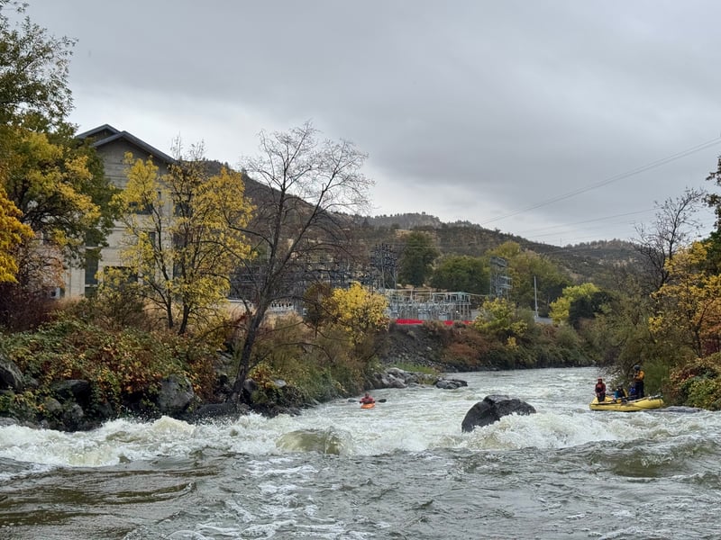 The View Downstream at K’íkac’éki Falls