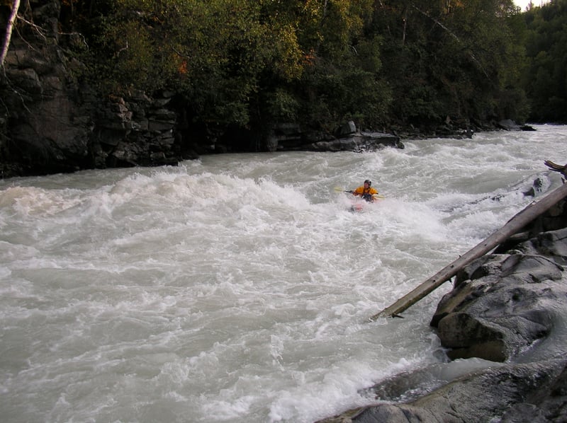 Rapid in the Sluice Box