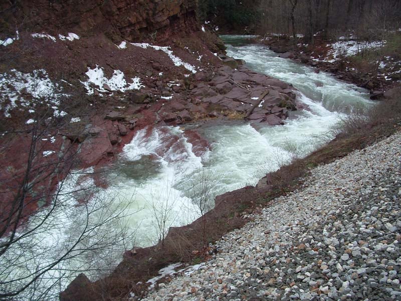 Railroad Cut Falls