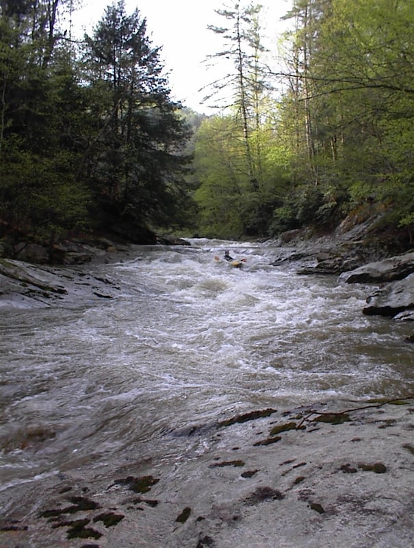James Locke on first rapid