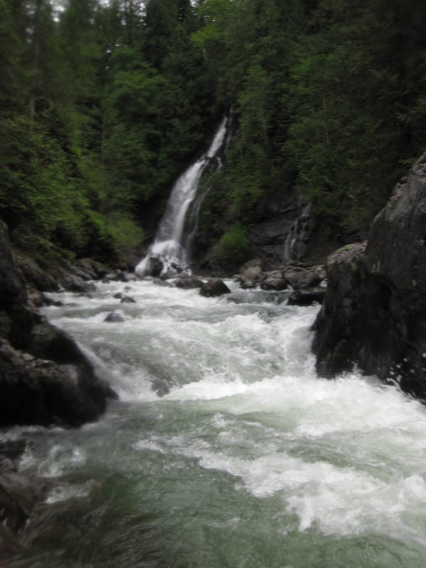 One of the many sweet drops in Ernie's Gorge