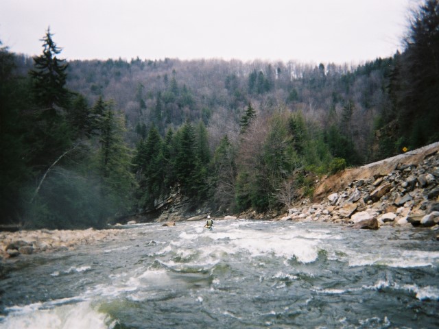 Canoeing the Shavers Fork