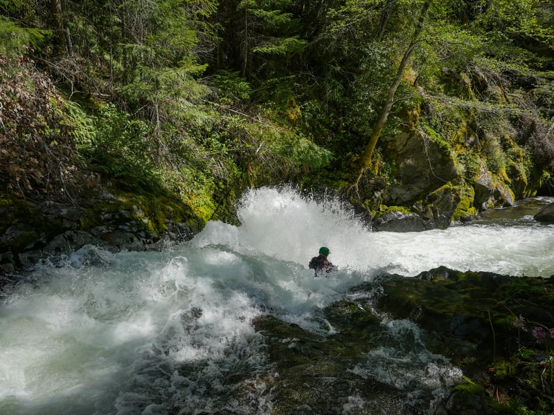  on Bridge Creek @Let 'er Buck Trailhead to Brannons Bar