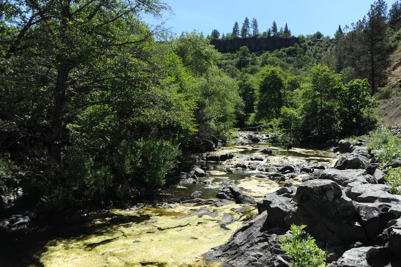 River Channel Below Copco Dam