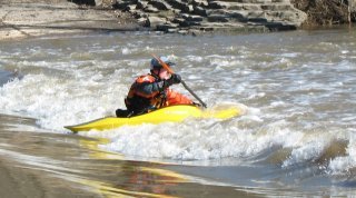 Mike at 950 CFS