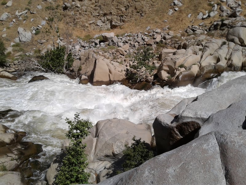 High water on the Kern