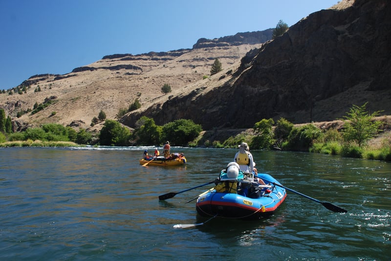 Floating on the Deschutes