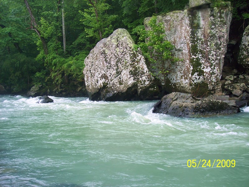 Wrecking Rock Rapid