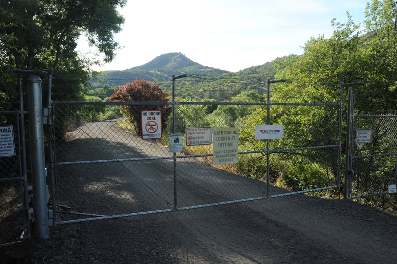 Daggett Road Bridge Gate