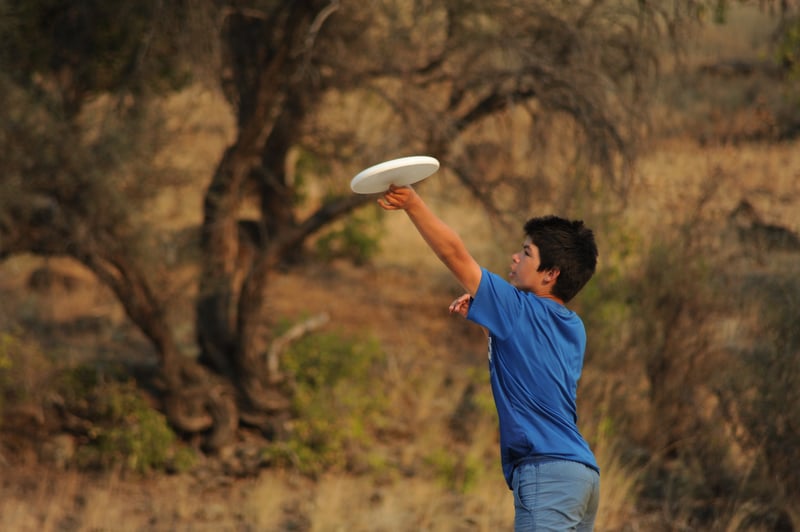 Frisbee at Wapshilla