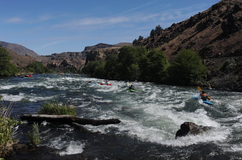 Whitehorse Rapid Downstream View