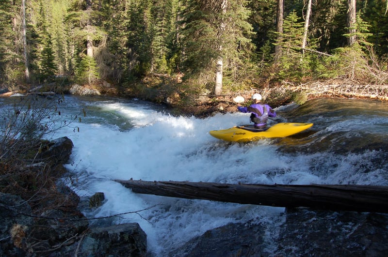 Chris no Glacier Creek